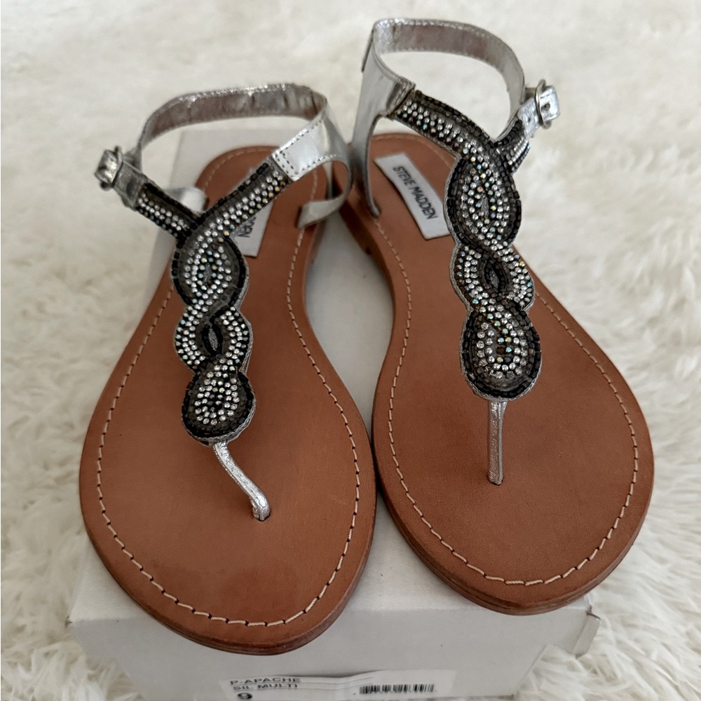 Steve Madden Apache Sandal Size 9 New